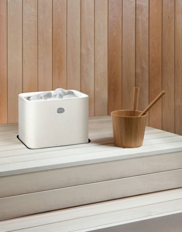 Tulikivi Kuura 2 integrated white