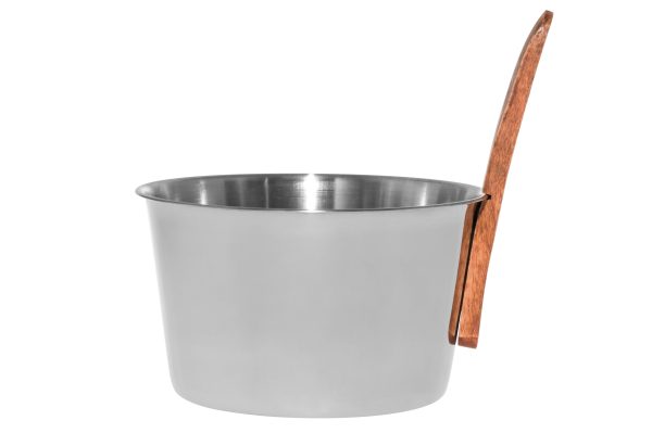 Stainless Steel bucket with ladle 4l