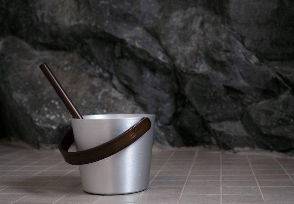 Rento Bucket aluminum dark bamboo