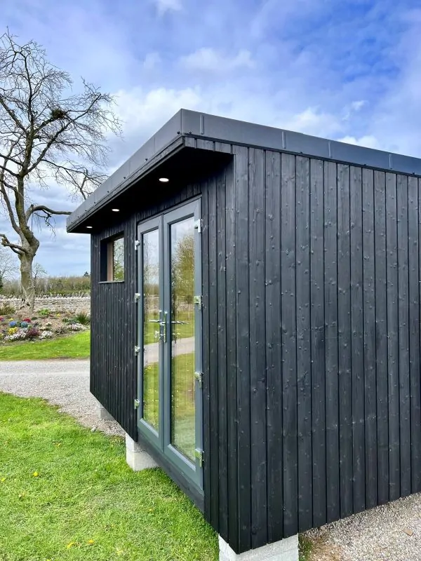 Outdoor Sauna With Sunroom