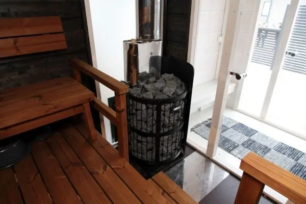 Harvia DUO glass wall