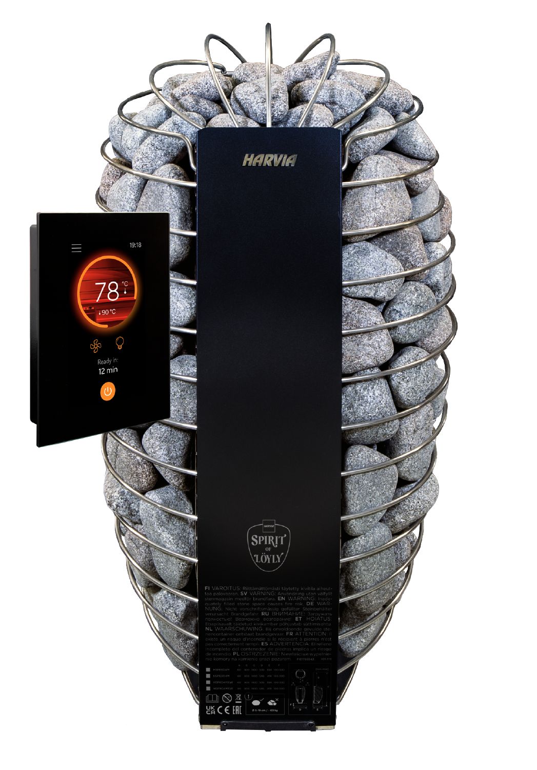 Harvia Spirit SP60FC WiFi 6,0 kW