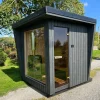 Outdoor Sauna Custom Mobile ''Anthracite''