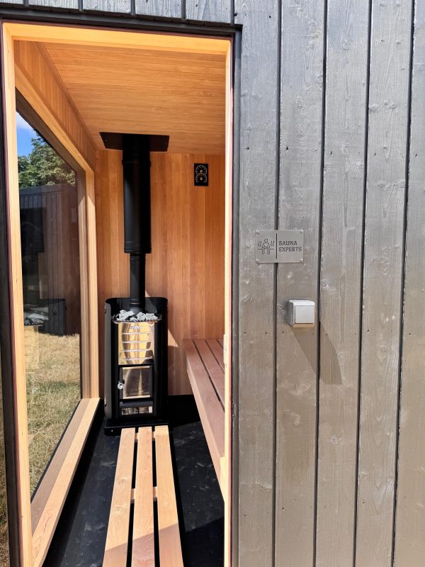 Outdoor Sauna-Pluto Woodburner