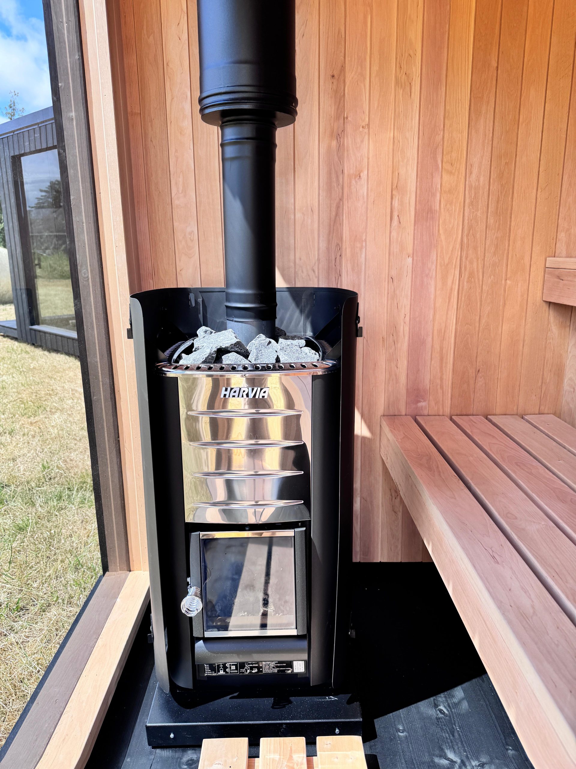 Outdoor Sauna-Pluto Woodburner - Image 5