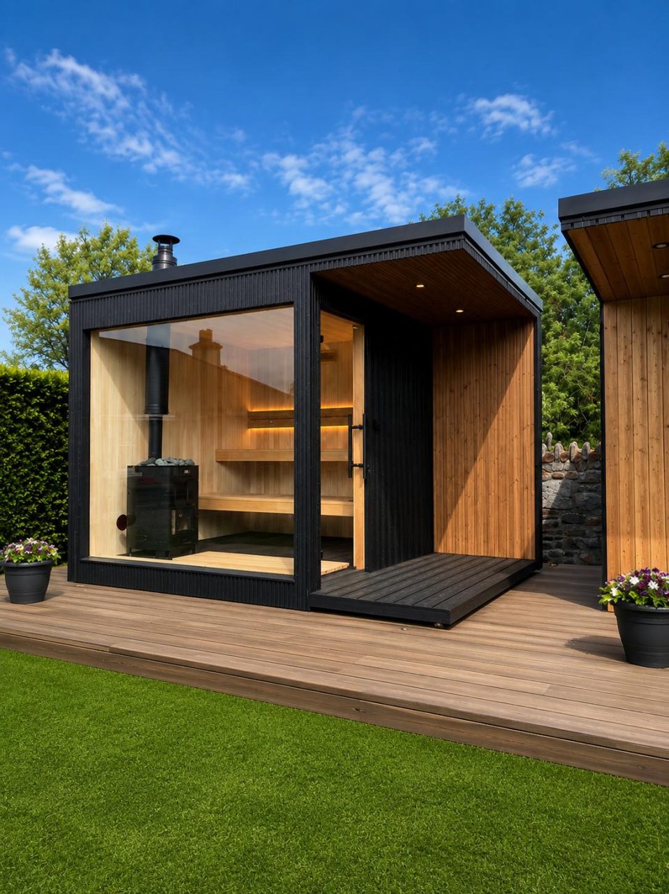 outdoor sauna Mars