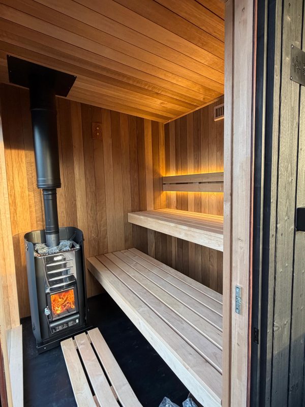 Outdoor Sauna Chill - Woodburner