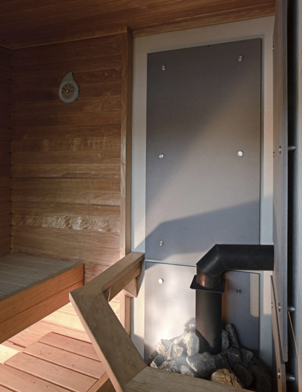Cembrit Sauna, gray color