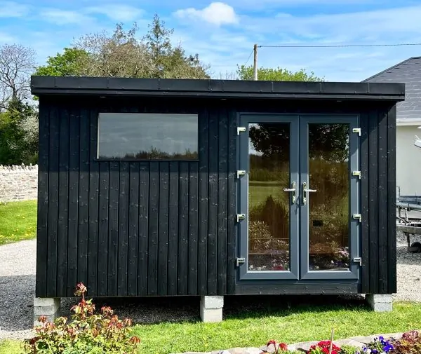 Outdoor Sauna With Sunroom